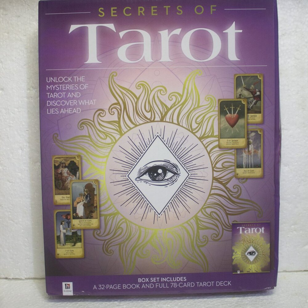 Secrets of Tarot 32 Page Book and 78 Card Tarot Deck
